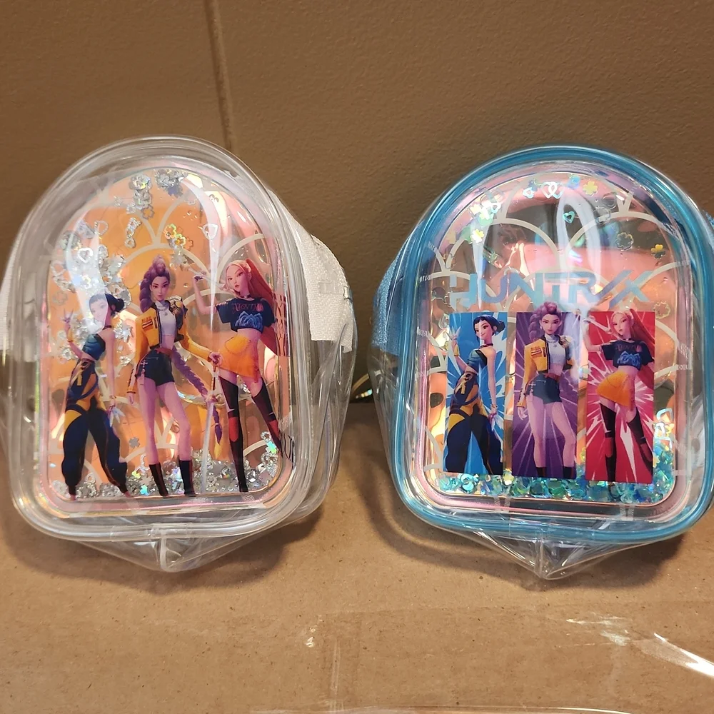 New KPop Mini Keychains Backpacks with Holographic Design